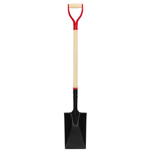 Heavy duty spade shovel with - duty,